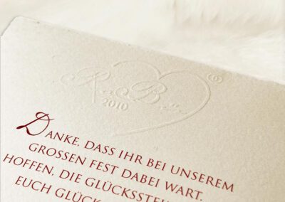 Anhänger Gastgeschenk mit Prägung – Just we Serie